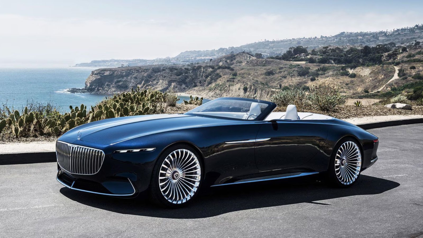 MERCEDES-MAYBACH VISION 6 CABRIOLET, ELECTRIC SUPER-LUXURY CONCEPT CAR