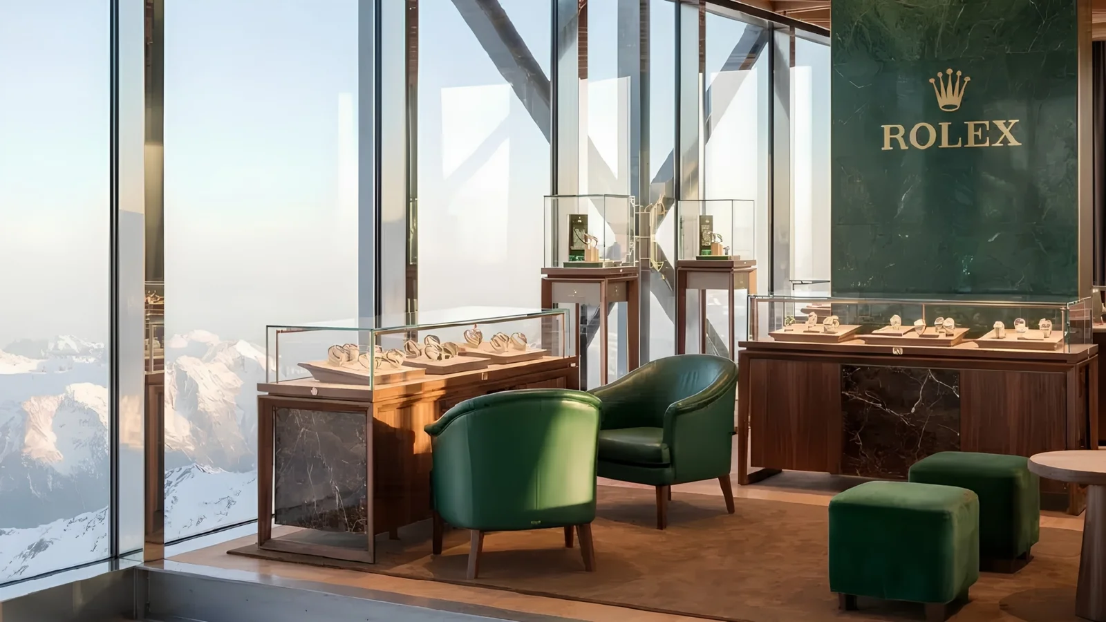 Bucherer Creates The World’s Highest Rolex Boutique